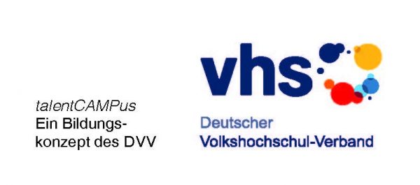 Logo Deutscher VolkshochschulVerband-TalentCAMPus