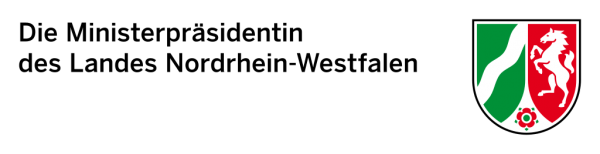 Logo Ministerpräsidentin des Landes NRW